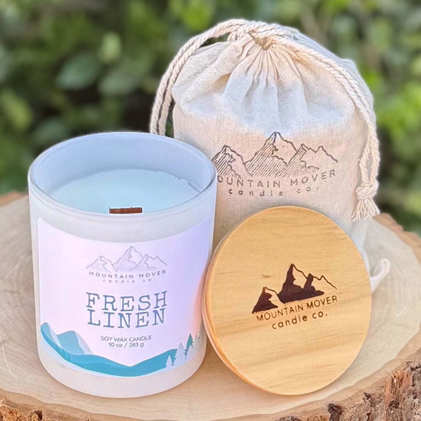Fresh Linen 10 oz Candle