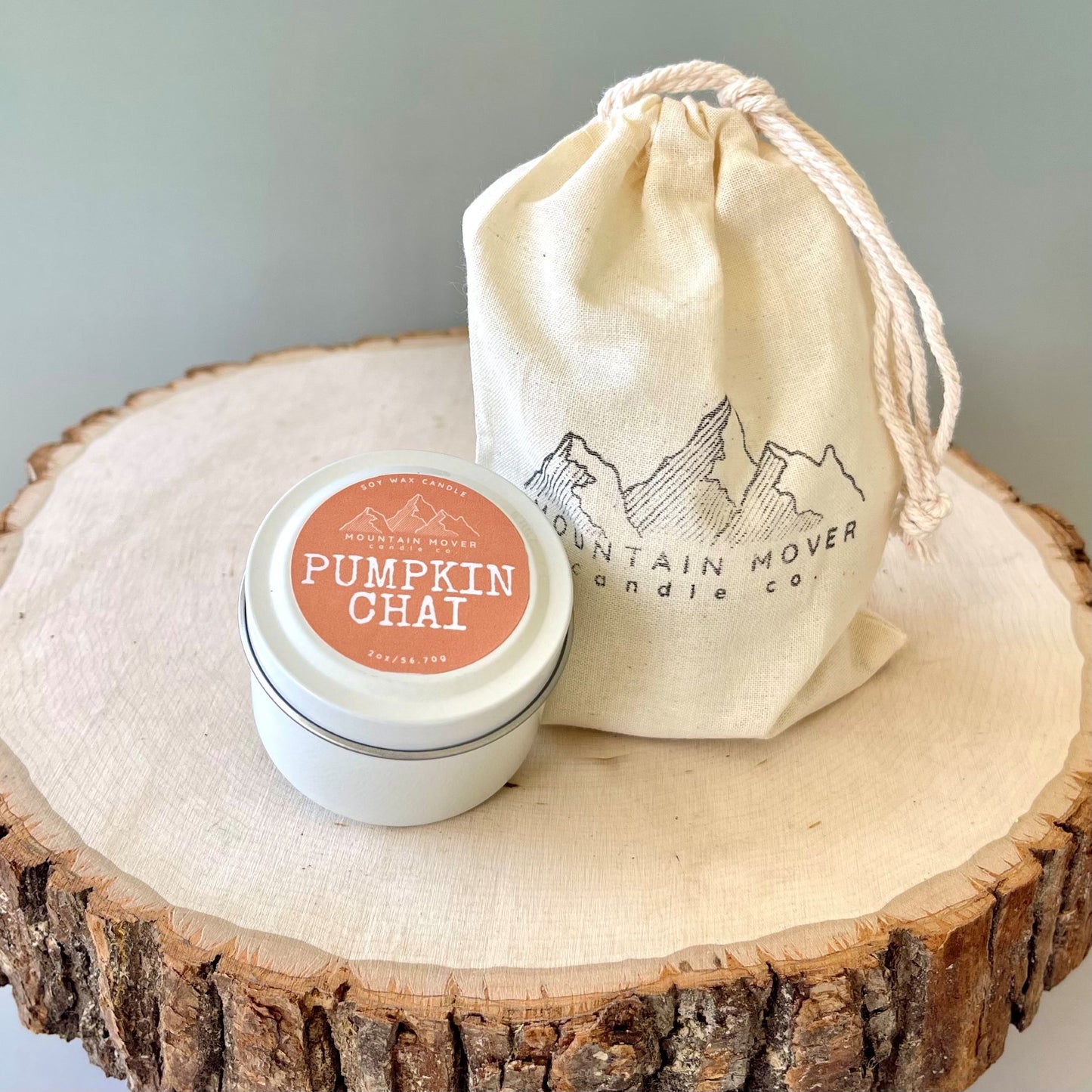 Pumpkin Chai 2 oz Mini Candle