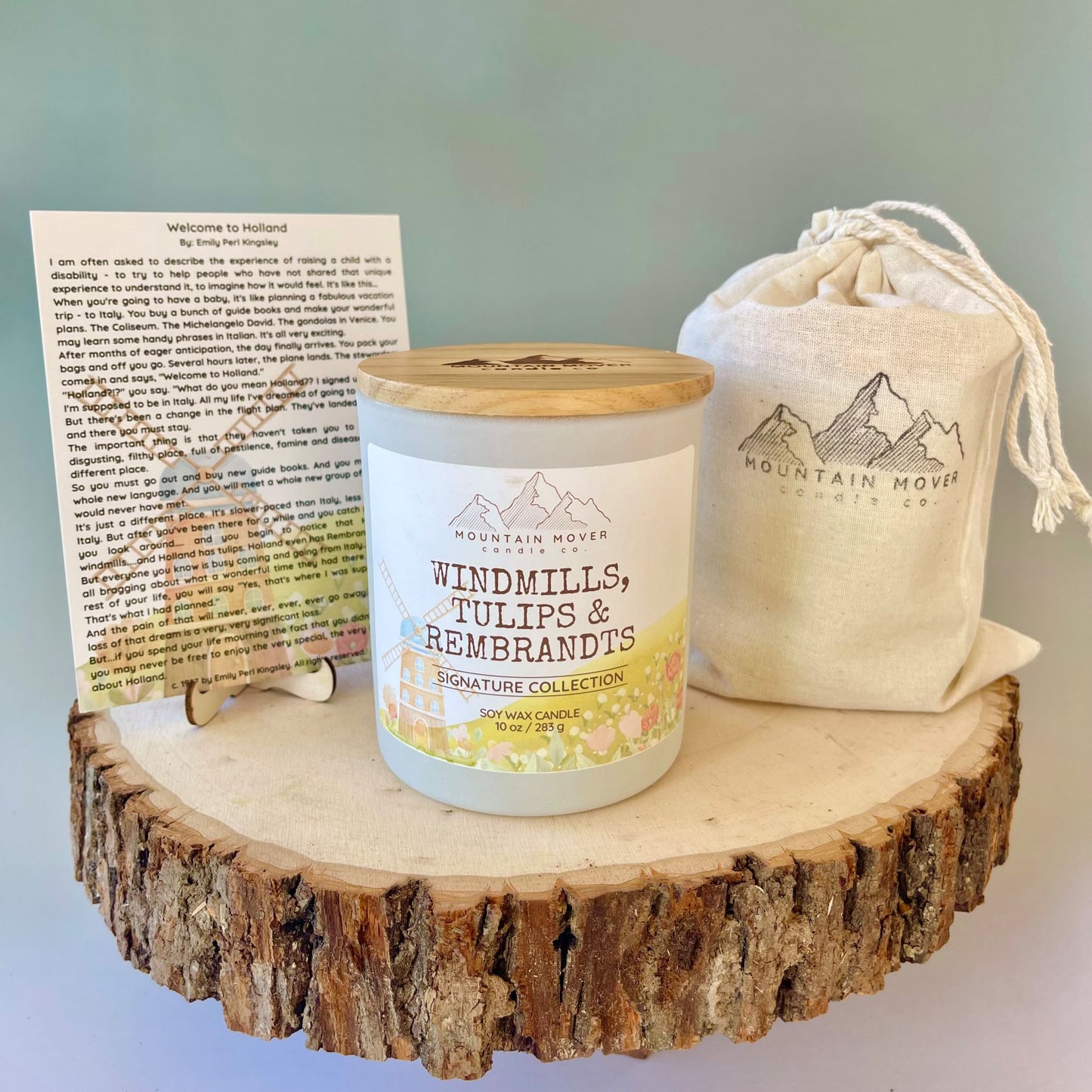 Windmills, Tulips & Rembrandts 10 oz Candle