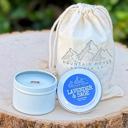 Lavender & Sage 2 oz Mini Candle
