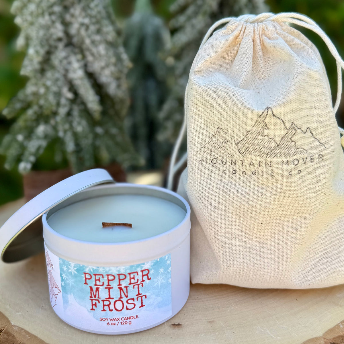 Peppermint Frost 6 oz Candle