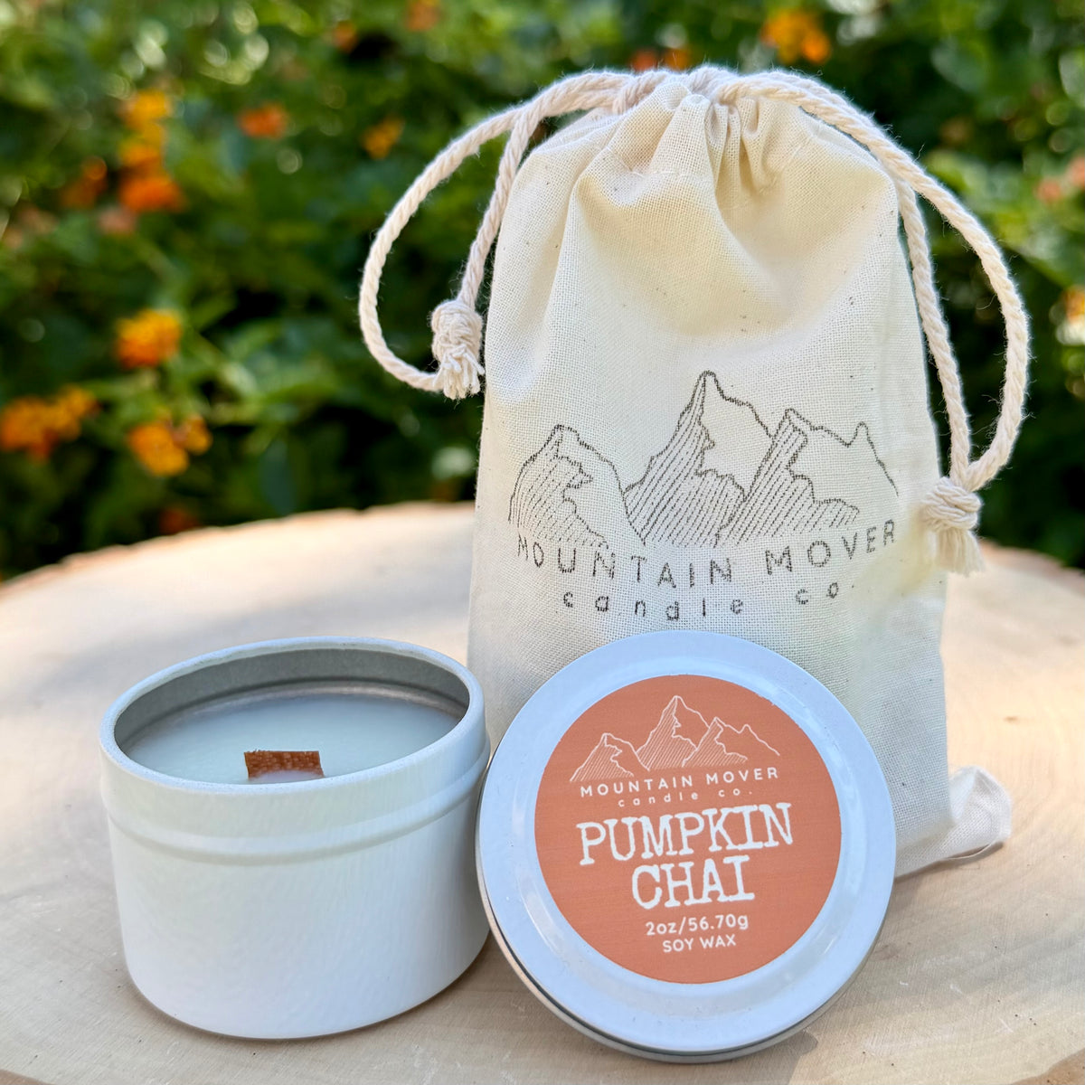 Pumpkin Chai 2 oz Mini Candle