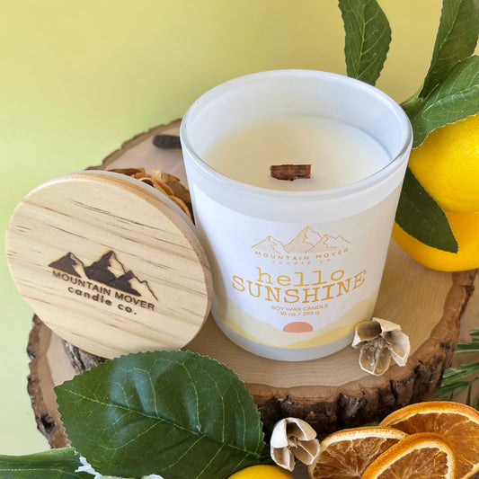 Hello Sunshine 10 oz Candle
