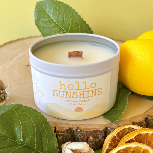 Hello Sunshine 6 oz Candle