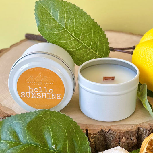 Hello Sunshine 2 oz Mini Candle