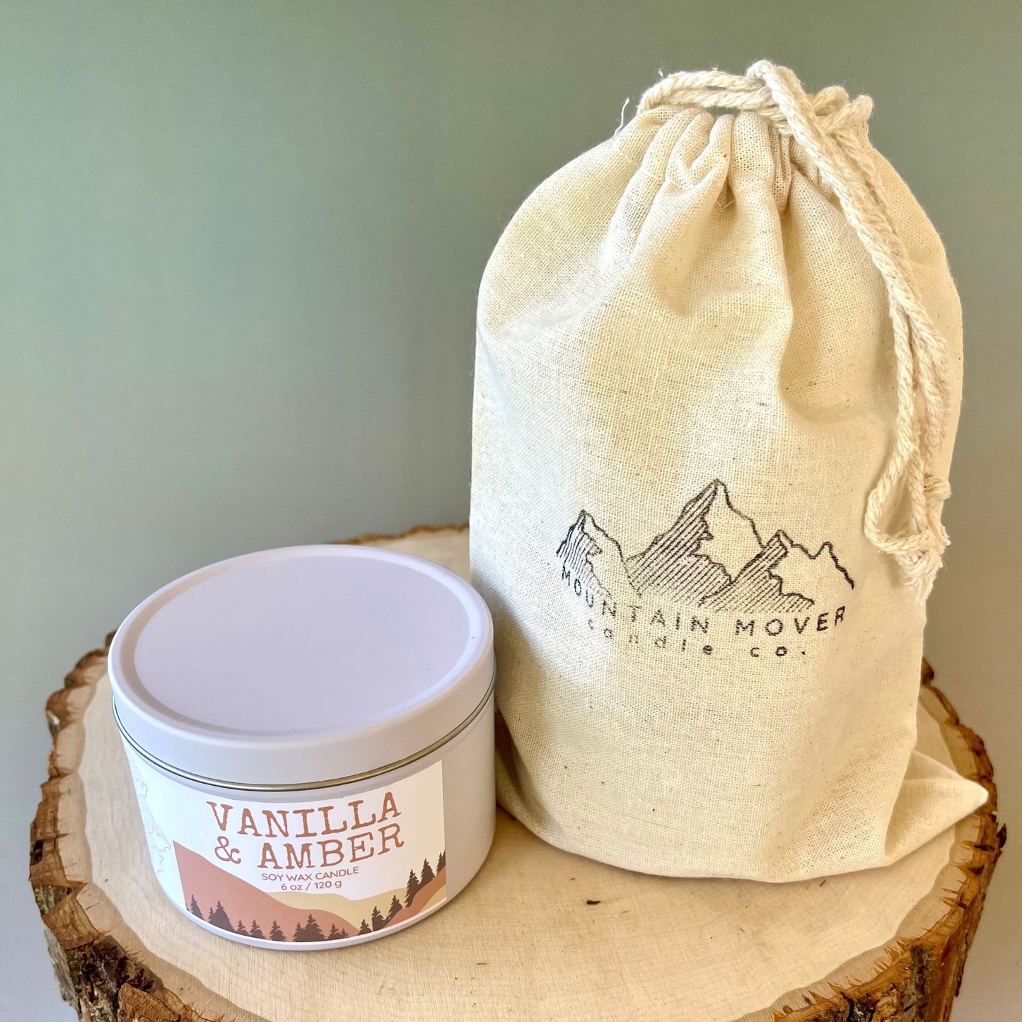 Vanilla & Amber 6 oz Candle