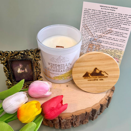 Windmills, Tulips & Rembrandts 10 oz Candle