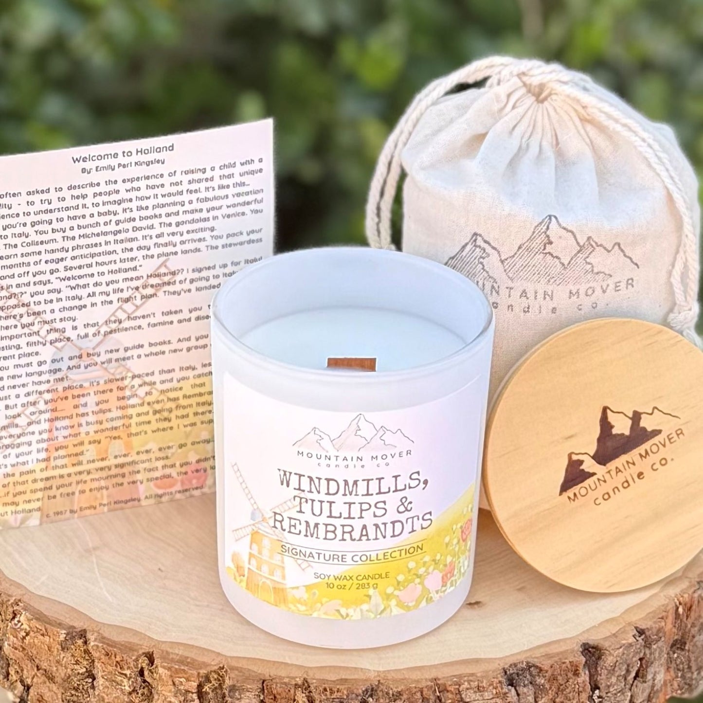 Windmills, Tulips & Rembrandts 10 oz Candle