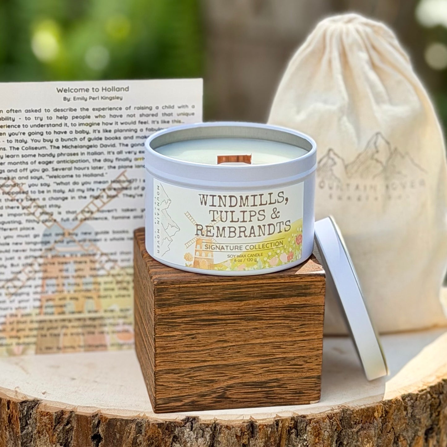 Windmills, Tulips & Rembrandts 6 oz Candle