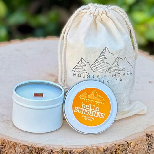 Hello Sunshine 2 oz Mini Candle